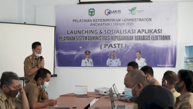 Pemkab Luwu Launching Aplikasi PASTI 