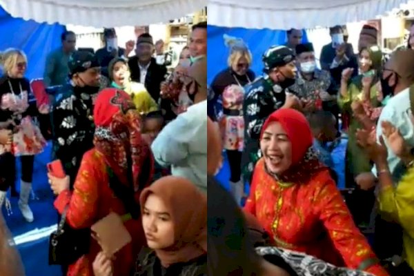 Asyiknya Bupati Donggala Sulteng Joget di Pernikahan Tanpa Prokes: Tak Boleh Dilarang! Untuk Naikkan Imun