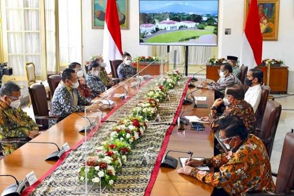 Bertemu di Istana, Bamsoet Bahas Amandemen UUD NRI, Jokowi Tanya soal 3 Periode Presiden