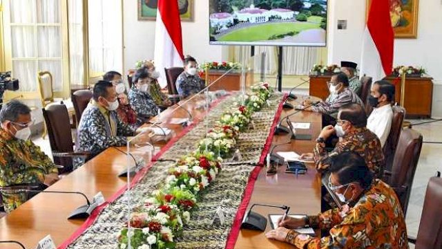 Bertemu di Istana, Bamsoet Bahas Amandemen UUD NRI, Jokowi Tanya soal 3 Periode Presiden