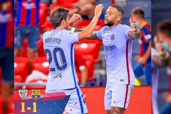 Efek Tanpa Messi, Barcelona Ditahan Imbang Athletic Bilbao di San Memes