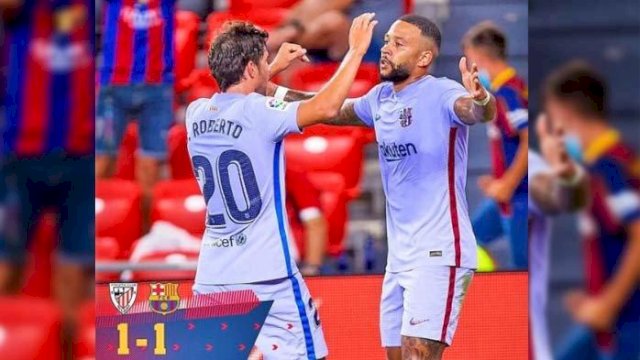 Efek Tanpa Messi, Barcelona Ditahan Imbang Athletic Bilbao di San Memes