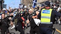 Ricuh Protes Lockdown, Ribuan Warga dan Polisi Bentrok di Australia   