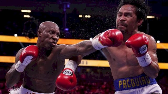 Kalahkan Manny Pacquiao, Ugas Pertahankan Juara Kelas Welter Super WBA