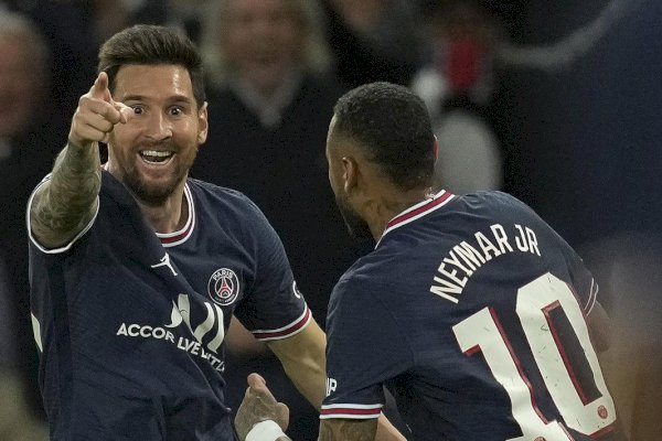 Messi Cetak Gol Perdana, PSG Hajar City di Liga Champions