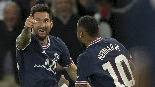 Messi Cetak Gol Perdana, PSG Hajar City di Liga Champions