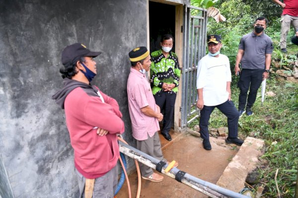 Plt Gubernur Sulsel Tinjau Efektivitas Pompanisasi dan Embung di Enrekang