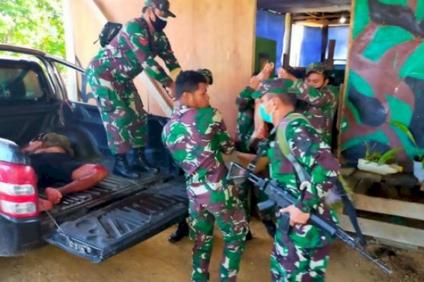 Jenazah 4 Anggota TNI yang Ditembak KKB di Papua Barat Dievakuasi ke Sorong