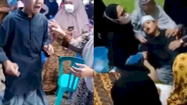 Menangis Sambil Lari, Santri Pulang dari Pesantren Lihat Ayahnya Meninggal