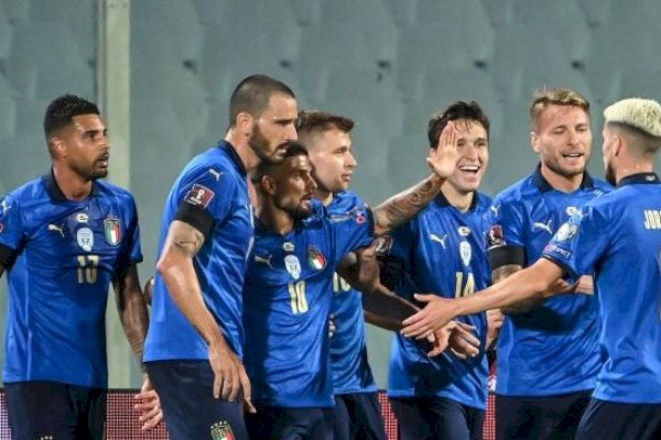 Timnas Italia Pecahkan Rekor Tak Terkalahkan Spanyol dan Brasil