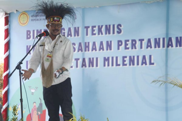 Bangun Pertanian di Ujung Indonesia, Senator Papua Apresiasi Jajaran Kementan