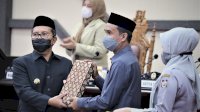 Walikota Danny dan Ketua DPRD Makassar Rudianto Tandatangani KUA-PPAS Perubahan APBD 2021