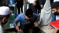 Walikota Danny Letakkan Batu Pertama Pembangunan Masjid Al Muttaqin