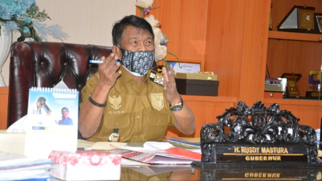 Kabar Baik Corona, Tak Ada Lagi Daerah Level 4 di Sulteng, Gubernur Rusdi Mastura: Tetap Disiplin Prokes