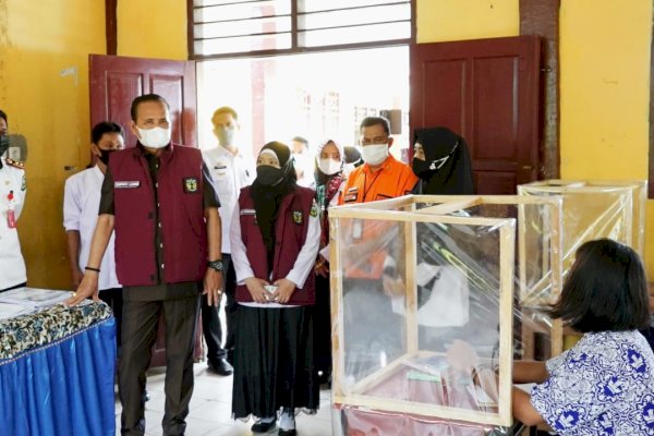 Bupati Luwu Basmin Mattayang Tinjau Penerapan PTM