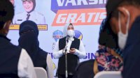 Wawali Fatmawati Rusdi Apresiasi Kegigihan NasDem Makassar Layani Vaksinasi