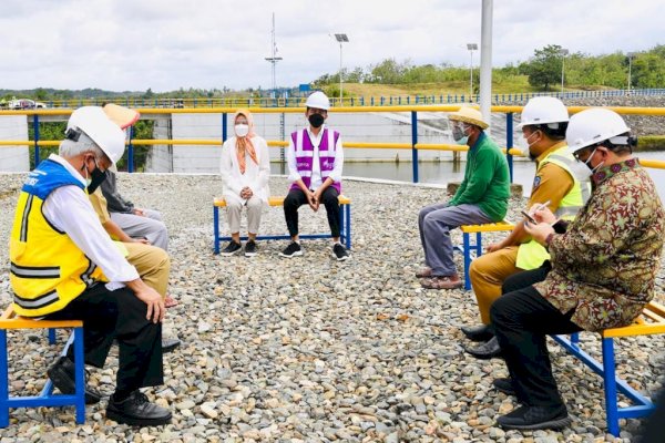 Bendungan Passeloreng dan Bendung Gilireng Diresmikan, Plt Gubernur Sudirman: Terima Kasih Pak Presiden