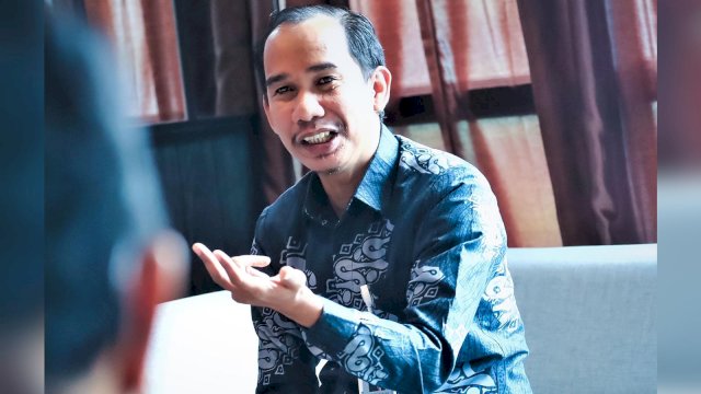 Ketua DPRD Makassar sekaligus Ketua Dewan Pendidikan, Rudianto Lallo