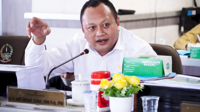 Rapat Bersama PUTR, Legislator NasDem Sulsel Ady Ansar Soroti Anggaran PEN