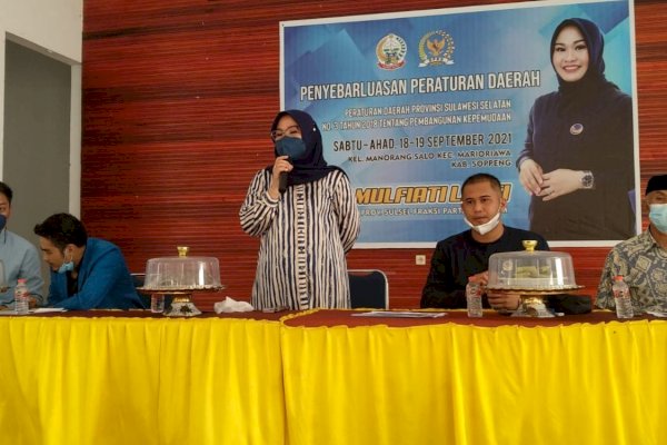 Legislator NasDem Sulsel Rezki Lutfi Bicara Peran dan Tantangan Penting Pemuda