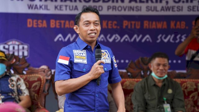 Wakil Ketua DPRD Sulsel, Syaharuddin Alrif