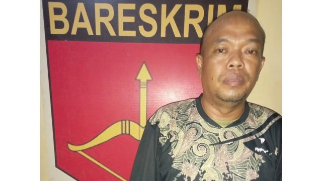 Hantam Mahasiswa dan Guru, Ini Tampang Oknum Ketua RT di Makassar Beringas Setelah Ditangkap Polisi