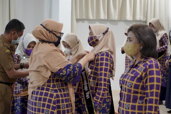 Pesan Hayarna Basmin saat Kukuhkan 22 Bunda PAUD Kecamatan se-Kabupaten Luwu