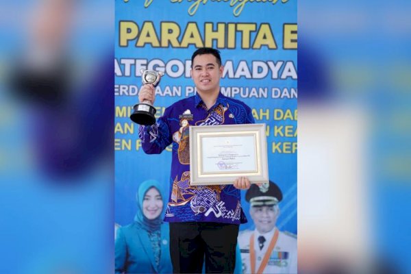 Raih Penghargaan APE dari Kementerian PPPA, Bupati Pangkep Yusran: Tahun Depan Akan Semakin Meningkat