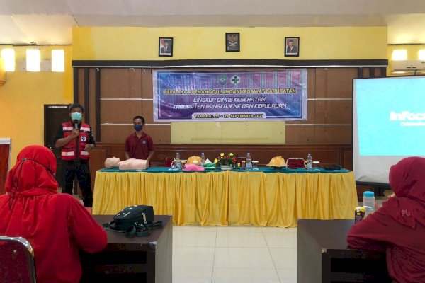 Tim Pangkep Sijagai hingga Nakes Kecamatan Dilatih Kegawat Daruratan