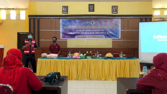 Tim Pangkep Sijagai hingga Nakes Kecamatan Dilatih Kegawat Daruratan