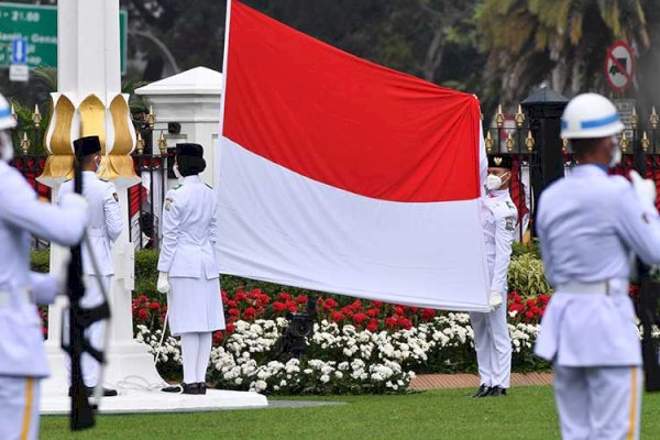 Pemkab Bantaeng Gelar Upacara HUT Kemerdekaan RI ke-76 Sesuai dengan Protokol Kesehatan