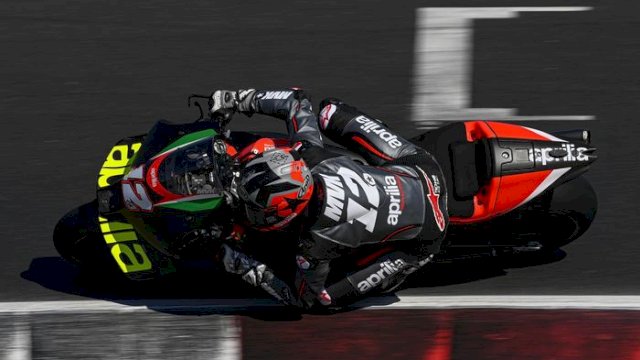 MotoGP Aragon 2021, Debut Vinales Bersama Aprilia