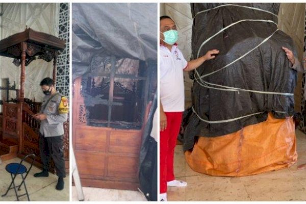 Mimbar Masjid Raya Makassar Dibakar, Pelaku Diburu