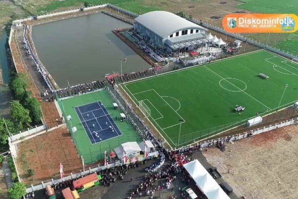 Gubernur Anies Baswedan Ubah Nama GOR Rorotan Jadi GOR Sekda Saefullah