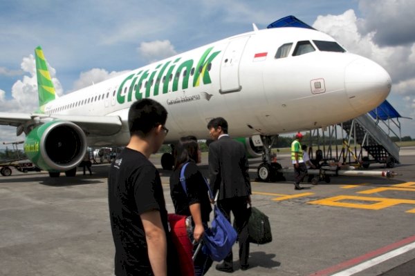 Bocah Ini Nyaris Buka Pintu, Pesawat Citilink Harus Mendarat Darurat di Palembang