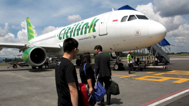 Bocah Ini Nyaris Buka Pintu, Pesawat Citilink Harus Mendarat Darurat di Palembang
