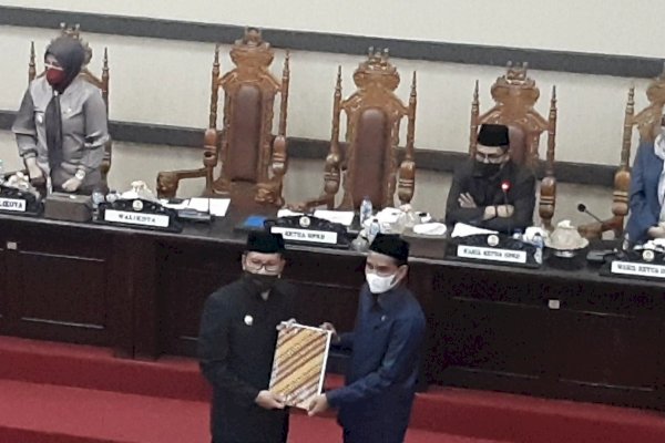 DPRD Makassar Sahkan RPJMD Tahun 2021-2026 Jadi Perda