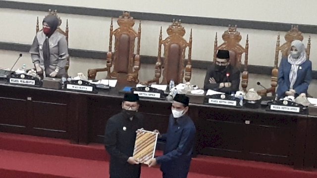 DPRD Makassar Sahkan RPJMD Tahun 2021-2026 Jadi Perda