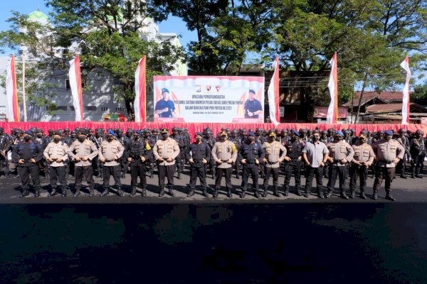 PON Papua 2021, Polda Sulsel Kirim Ratusan Personil ke Papua