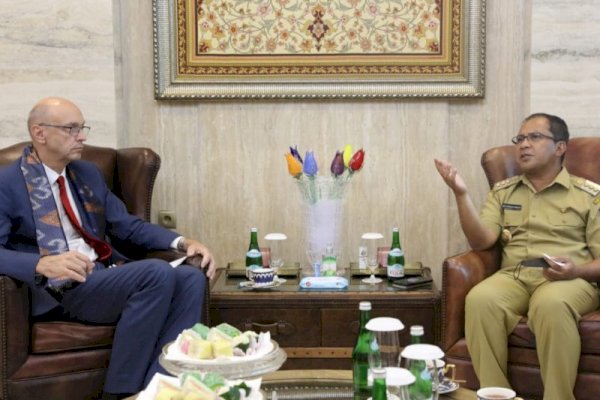 Kagum Pariwisata Makassar, Dubes Republik Ceko Temui Wali Kota Danny