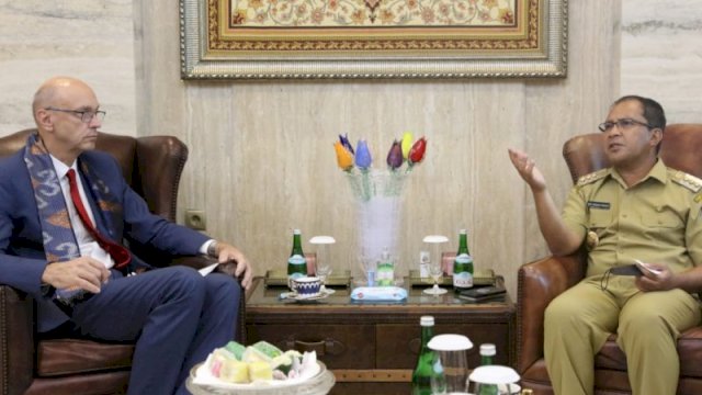 Kagum Pariwisata Makassar, Dubes Republik Ceko Temui Wali Kota Danny