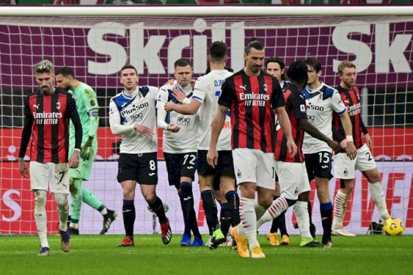 Sengit, AC Milan Kalahkan Atalanta 3-2