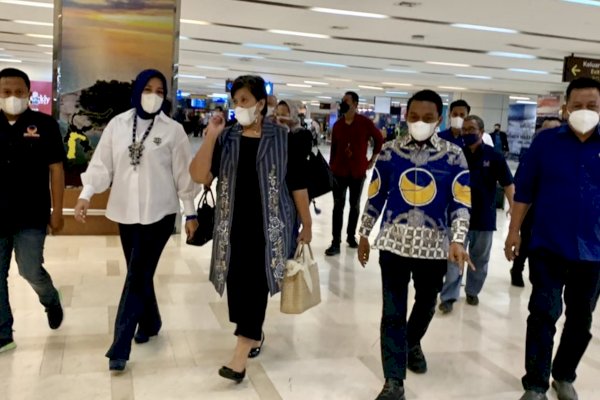 Kunker ke Luwu Raya, Lestari Moerdijat Disambut Wawali Makassar Fatma-Elite NasDem Sulsel