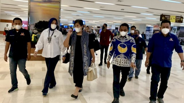 Kunker ke Luwu Raya, Lestari Moerdijat Disambut Wawali Makassar Fatma-Elite NasDem Sulsel