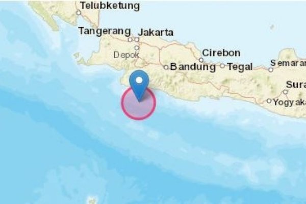 Gempa M 4,1 Guncang Sukabumi