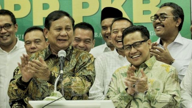 Pilpres 2024: Gerindra Dukung Prabowo, PKB Cak Imin