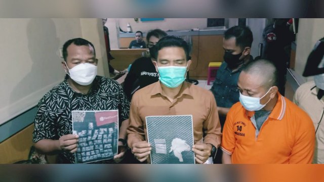 Demi Penghasilan Lebih, Buruh Bangunan di Makassar Jual Narkoba