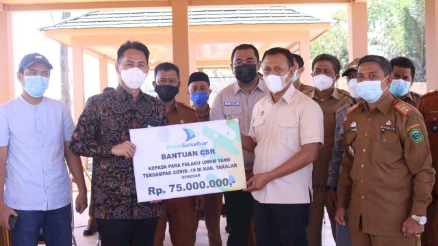 Bupati Takalar: CSR Bank Sulselbar  untuk Pelaku UMKM