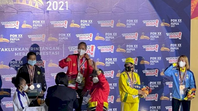 Sosok Sri Eviyanti, Atlet Asal Bantaeng yang Sumbang Medali Emas Pertama Buat Kontingen Sulsel di PON Papua