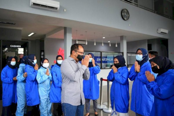 Walikota Danny Pomanto Resmikan Swab House, Beli Tiket Langsung Swab